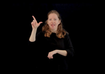 Sign-language at Mart